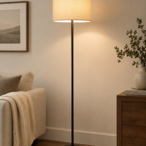 Haven Linen Shade Floor Lamp