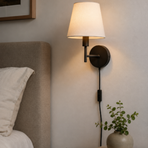 Sable Plug-In Wall Sconce