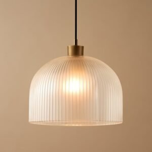 Layerhue Halo Ribbed Pendant