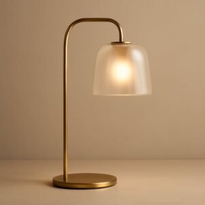 Layerhue Reed Glass Desk Lamp