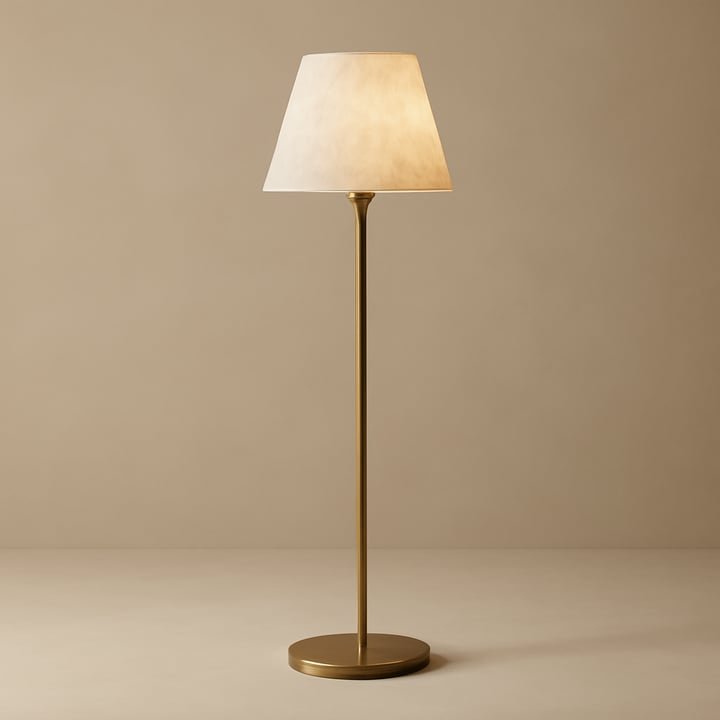 Layerhue Tilda Alabaster Floor Lamp